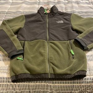 North face boy’s full zip fleece jacket